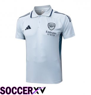 Arsenal Soccer Polo Grey 2025/2026