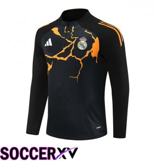 Real Madrid Training Sweatshirt Black 2025/2026