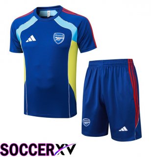 Arsenal kit Training T Shirt + Shorts Blue 2025/2026