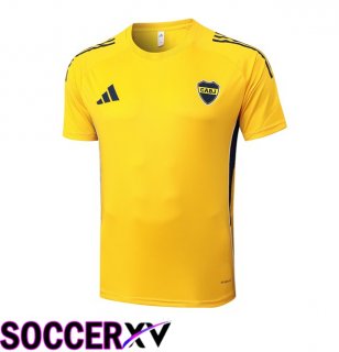 Boca Juniors Training T Shirt Yellow 2025/2026