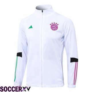 Bayern Munich Training Jacket White 2023/2024