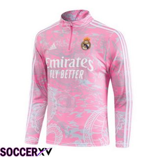 Real Madrid Training Sweatshirt Pink 2023/2024