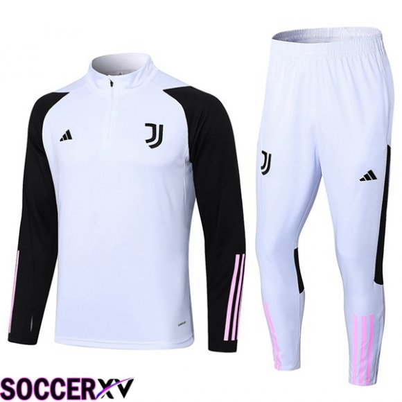 Juventus Training Tracksuit Suit White 2023/2024