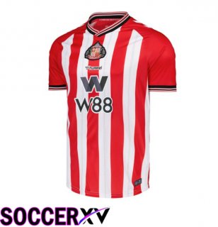 Sunderland AFC Home Soccer Jersey Red White 2025/2026