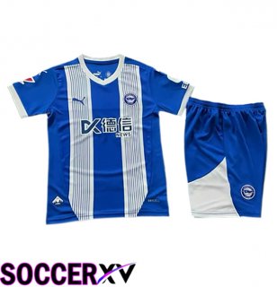 Deportivo Alaves Kids Home Soccer Jersey 2024/2025