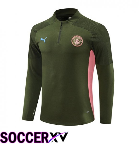 Manchester City Training Sweatshirt Green 2024/2025