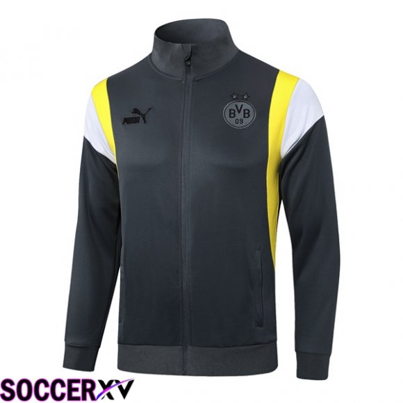 Dortmund BVB Training Jacket Grey 2023/2024