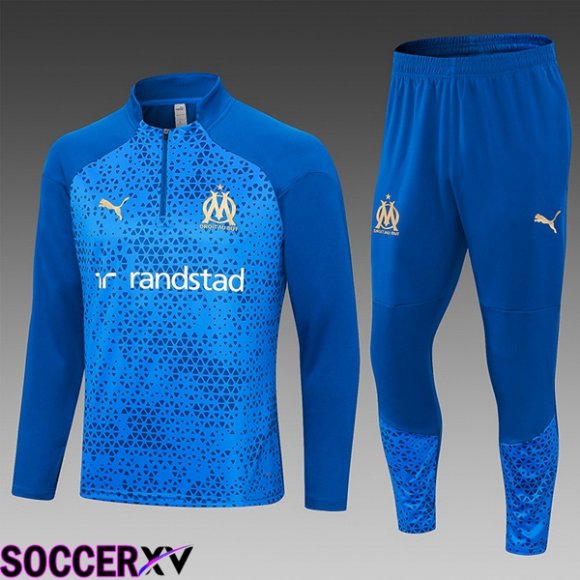 Marseille OM Kids Training Tracksuit SuitBlue 2023/2024