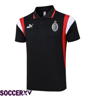 AC Milan Soccer Polo Black 2023/2024