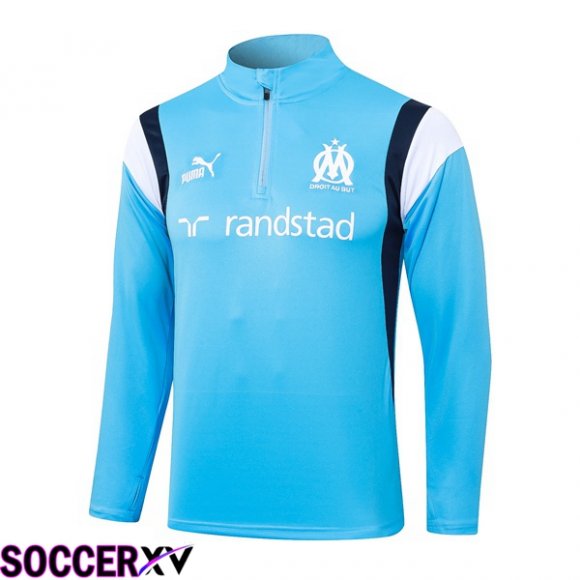 Marseille OM Training Sweatshirt Blue 2023/2024