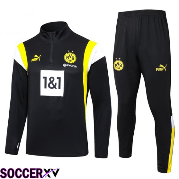 Dortmund BVB Training Tracksuit Suit Black 2023/2024