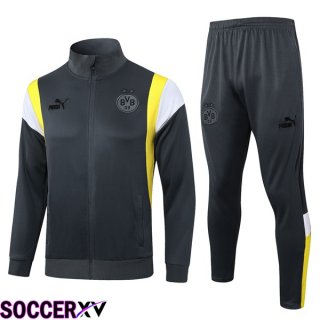 Dortmund BVB Training Jacket Suit Grey 2023/2024