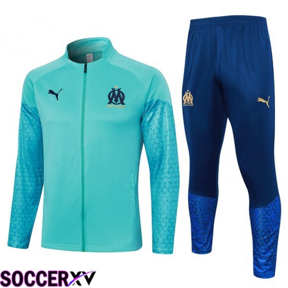 Marseille OM Training Jacket Suit Blue 2023/2024