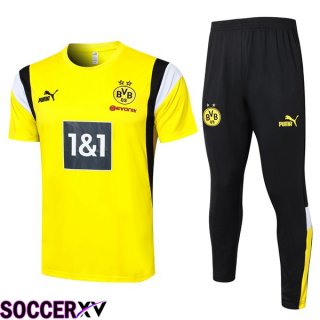 Dortmund BVB Training T Shirt + Pants Yellow 2023/2024