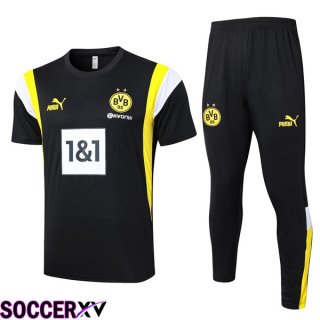 Dortmund BVB Training T Shirt + Pants Black 2023/2024