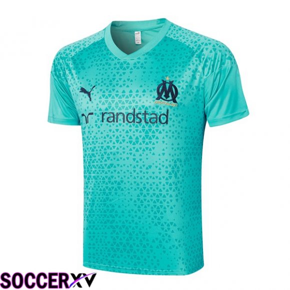 Marseille OM Training T Shirt Blue 2023/2024