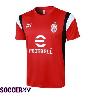 AC Milan Training T Shirt Red 2023/2024