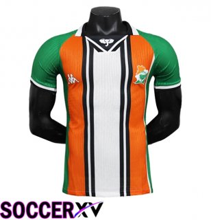 Lvory Coast Soccer Jersey Special Edition Orange/White 2024/2025