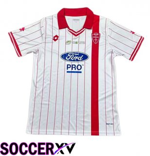 AC Monza Away Soccer Jersey White 2025/2026