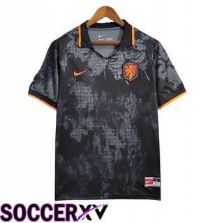 Netherlands Goalkeeper Soccer Jersey Black 2025/2026