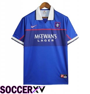 Rangers FC Retro Home Soccer Jersey 1998/1999