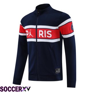 JORDAN Paris PSG Training Jacket Royal Blue Red 2023/2024