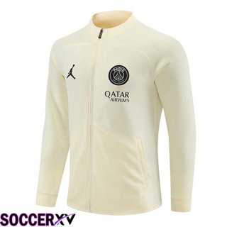 JORDAN Paris PSG Training Jacket Yellow 2023/2024