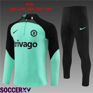 FC Chelsea Kids Training Tracksuit SuitGreen 2023/2024