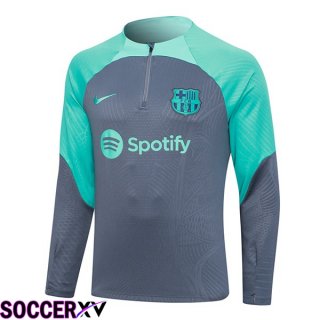 FC Barcelona Training Sweatshirt Grey Green 2023/2024