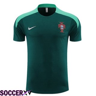 Portugal Training T Shirt Green 2023/2024