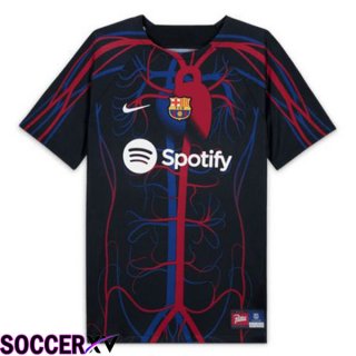 FC Barcelona Soccer Jersey Blue Red 2023/2024