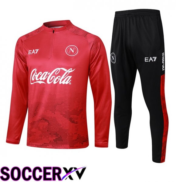 SSC Napoli kit Training Tracksuit Red 2024/2025