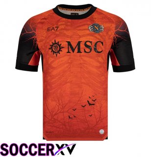 SSC Napoli Halloween Soccer Jersey Orange 2025/2026