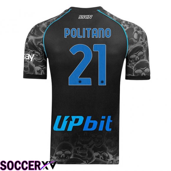 SSC Napoli (Matteo Politano 21) Halloween Black 2023/2024