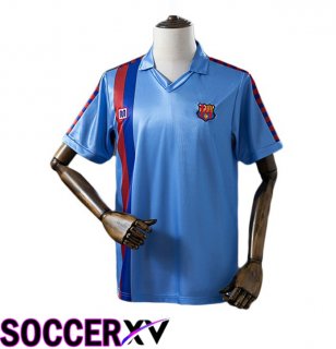 FC Barcelona Retro Away Soccer Jersey Blue 1987-1991