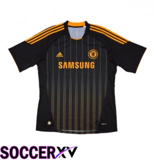 FC Chelsea Retro Away Soccer Jersey Black 2010-2011