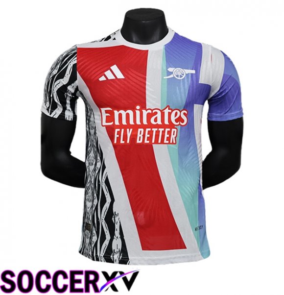 Arsenal Soccer Jersey Special Edition Red/Blue 2024/2025