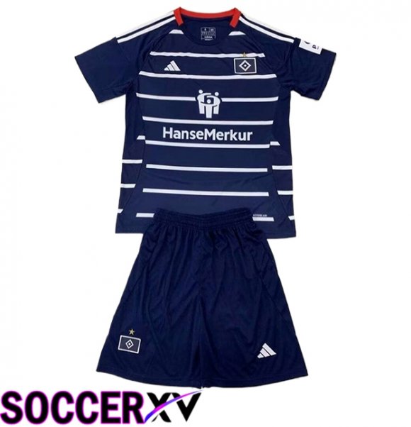 HSV Hamburg Kids Away Soccer Jersey 2024/2025