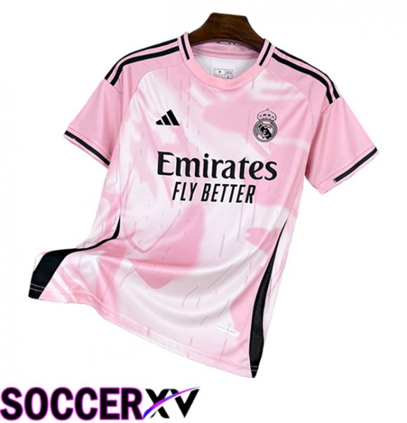 Real Madrid Soccer Jersey Special Edition Pink 2024/2025