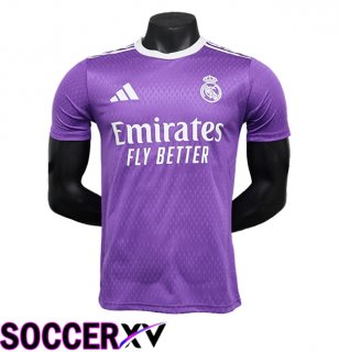 Real Madrid Soccer Jersey Special Edition Purple 2024/2025