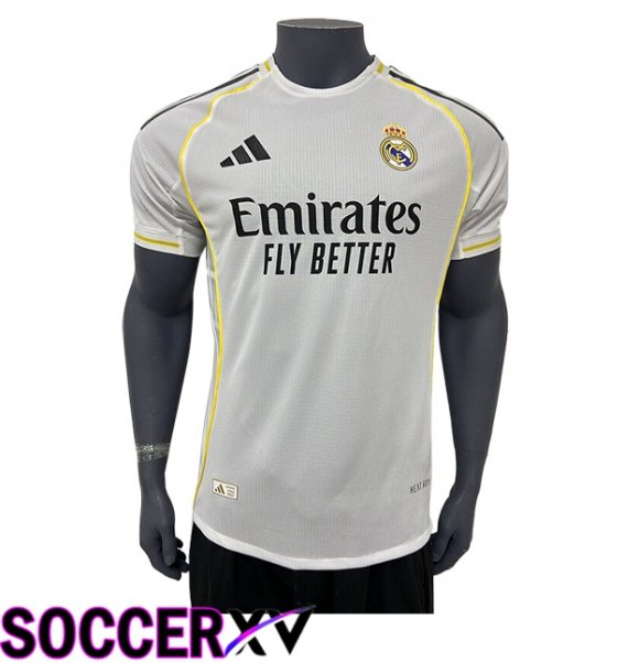 Real Madrid Home Soccer Jersey Leaked Version 2025/2026