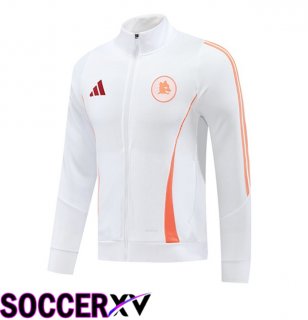 AS Rome Training Jacket White 2024/2025