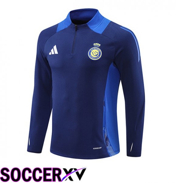 Al-Nassr FC Training Sweatshirt Blue Royal 2024/2025