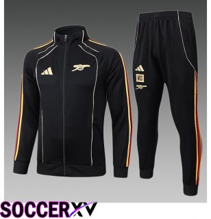 Arsenal Kids kit Training Tracksuit - Training Jacket Black 2025/2026