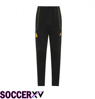 AS Rome Training Pants Black 2025/2026