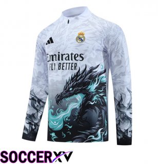 Real Madrid Training Sweatshirt White 2025/2026