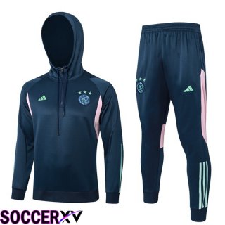 AFC Ajax Training Tracksuit Hoodie Blue Royal 2023/2024