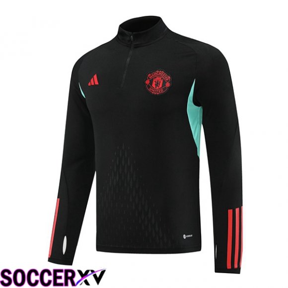 Manchester United Training Sweatshirt Black 2023/2024