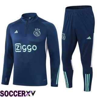 AFC Ajax Blue Training Tracksuit Suit Royal 2023/2024