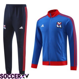 Lyon OL Training Jacket Suit Blue 2023/2024